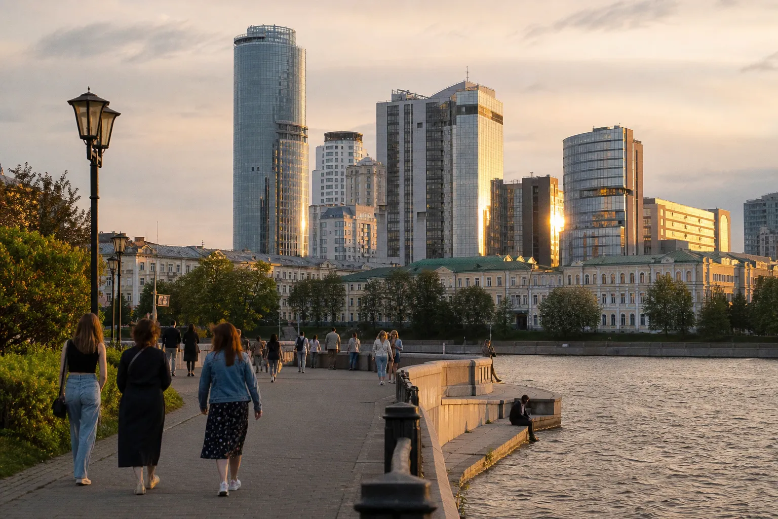 Екатеринбург вошел в семерку лидеров рейтинга качества жизни