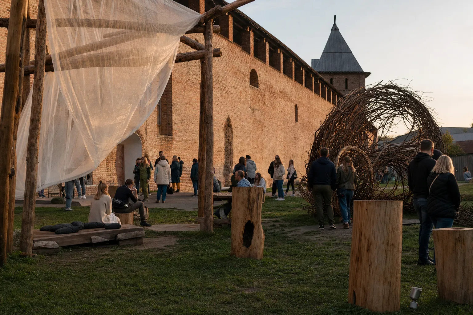 Фестиваль «Перезагрузка» в Зарайске: современное искусство в декорациях истории