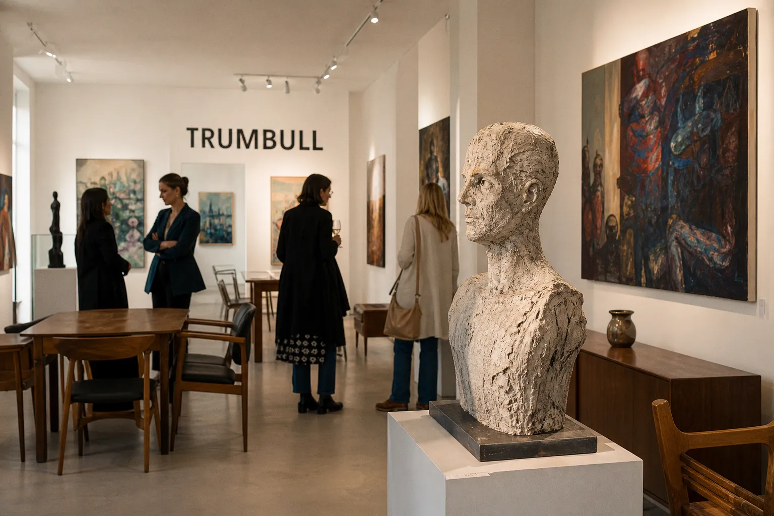 Открытие выставки Random Acts of Artists в галерее Trumbull: детали события