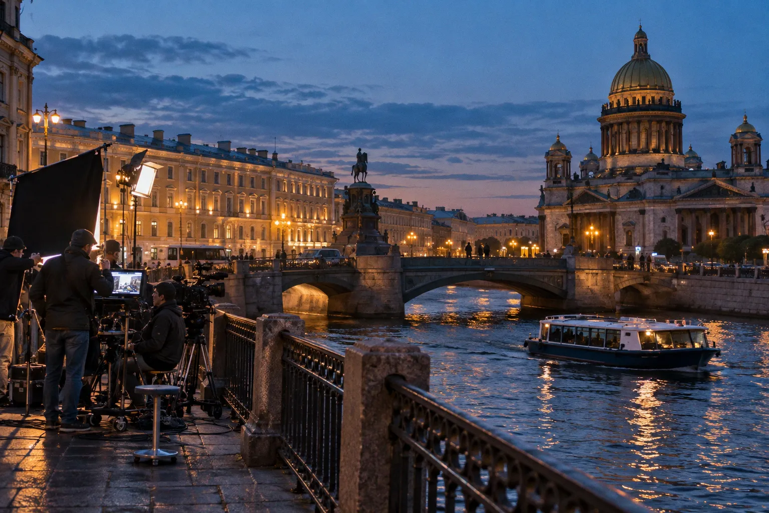 Петербург создаст единый реестр локаций для кинотуризма