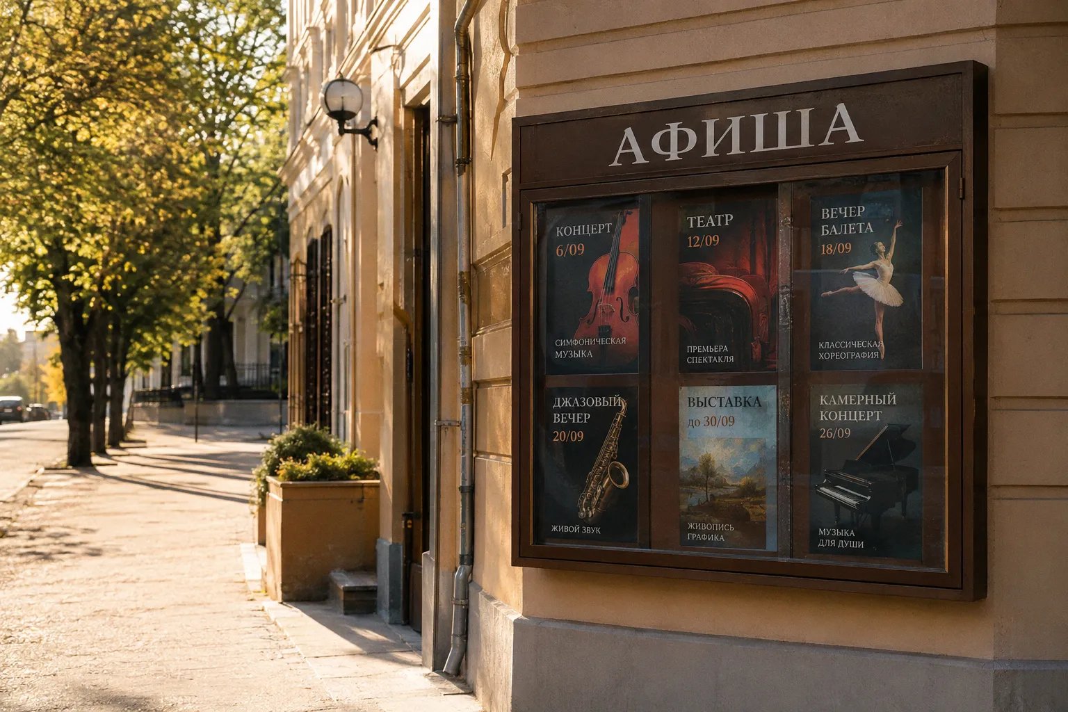 Сентябрьская афиша: как красиво начать осень с театром и музыкой